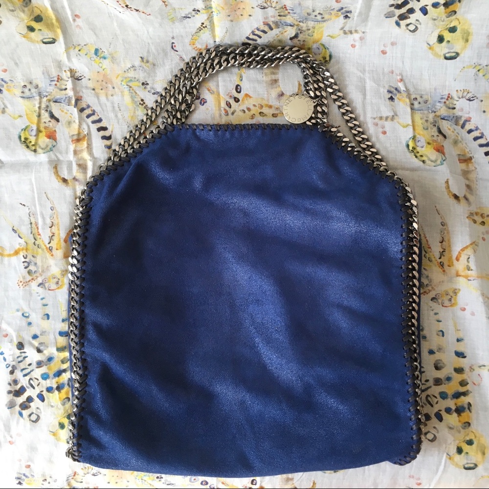 Stella McCartney Falabella Vegan Tote in Blue